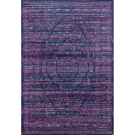 Rlm Distribution 12 ft. 6 in. x 15 ft. Abigail Analia 12x15 Rug Midnight Blue HO3089315